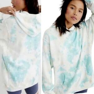 Aerie Tie Dye Soft Cozy Oversized Women's Casual Athleasure Wear Hoodie
